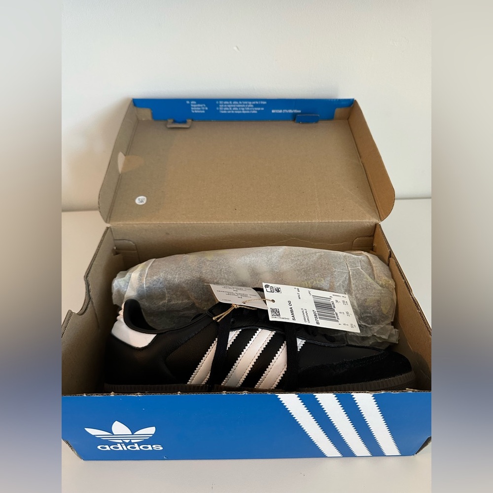 Adidas Black Samba OG Sneakers